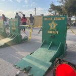 LETHAL FORCE Threat at Trump Birthday Protest