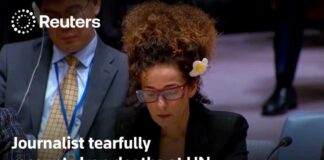 Journalist fights tears recounting Iran protester deaths at UN