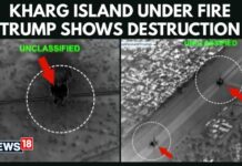 TRUMP Posts Explosive Iran Strike Footage BREAKING: Trump Shares Video Of US Airstrikes On Kharg