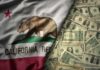 Billionaire Tax Bombshell Attacks Another State California flag with a bear overlaid on a background of dollar bills