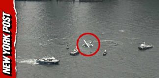 Seaplane Crashes Into East River With 8 Onboard