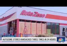 East LA and South LA AutoZone stores ransacked after weekend street takeovers